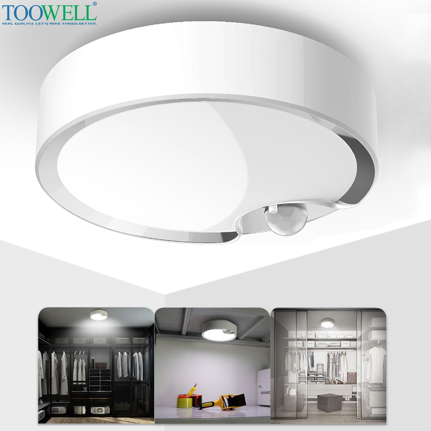 80LED Induction Ceiling Light for Home and Bedroom