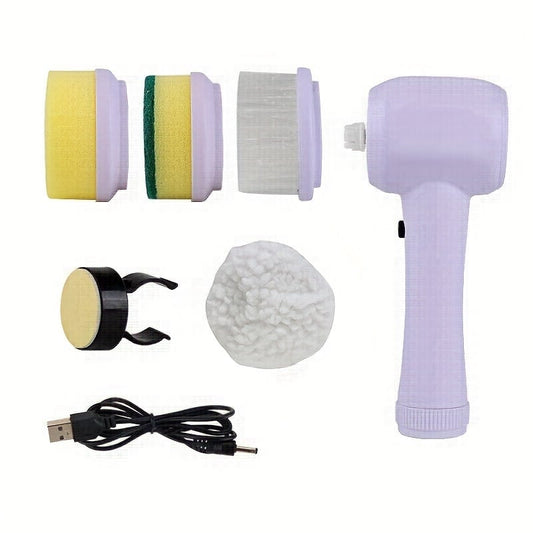 5-in-1 Multifunction Electric Brush Cleaner for Home